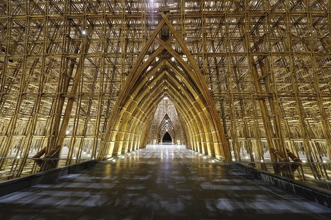 Bamboo Legend là công trình tre lớn nhất Việt Nam tại Phú Quốc United Center