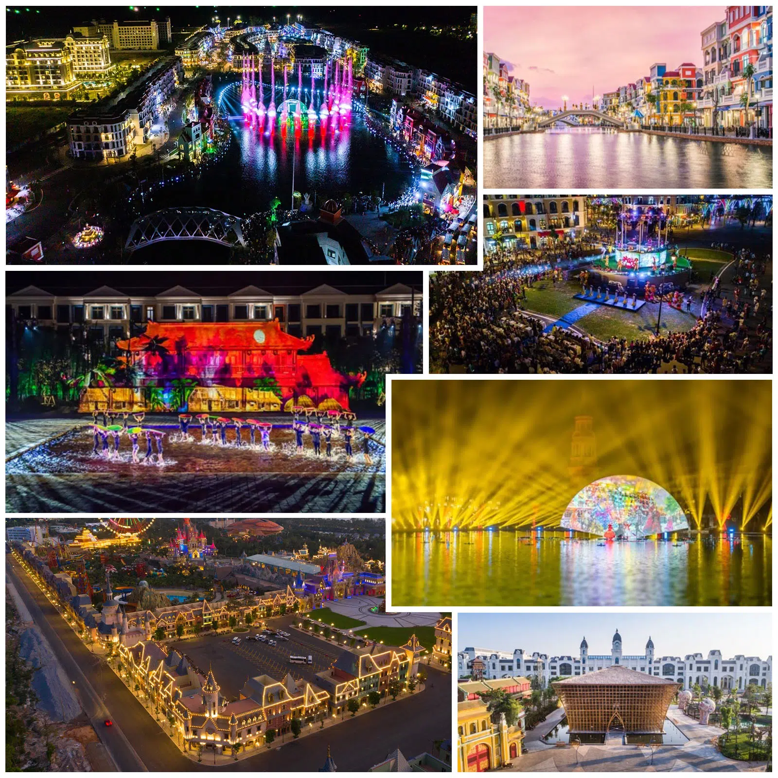 Vinpearl Phú Quốc với rất nhiều tiện ích và hàng loạt show diễn hoành tráng để hút du khách