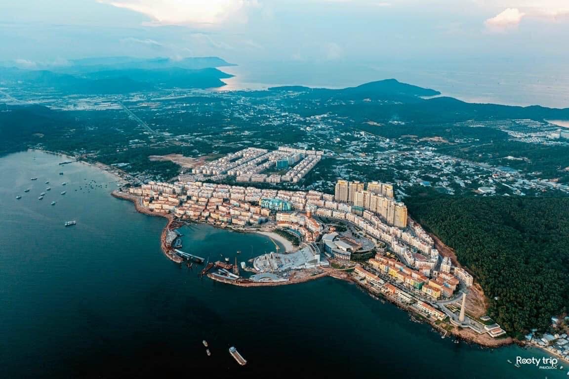 Hình ảnh thực tế thị trấn Địa Trung Hải Phú Quốc